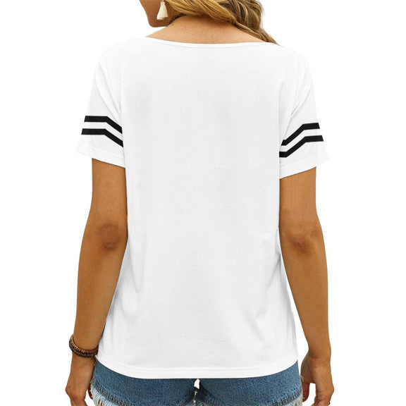 Las Vegas Raiders 1 (3) Personalized V-neck Women T-shirt