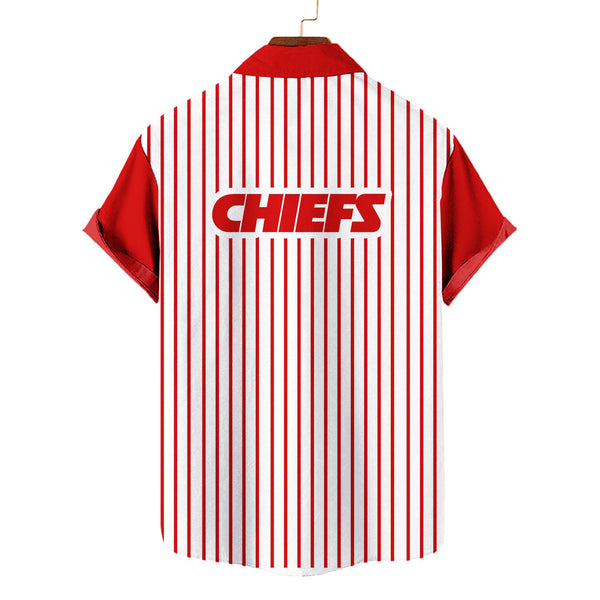 Kansas City Chiefs 2 (11) Personalized Hawaiian Button down shirt