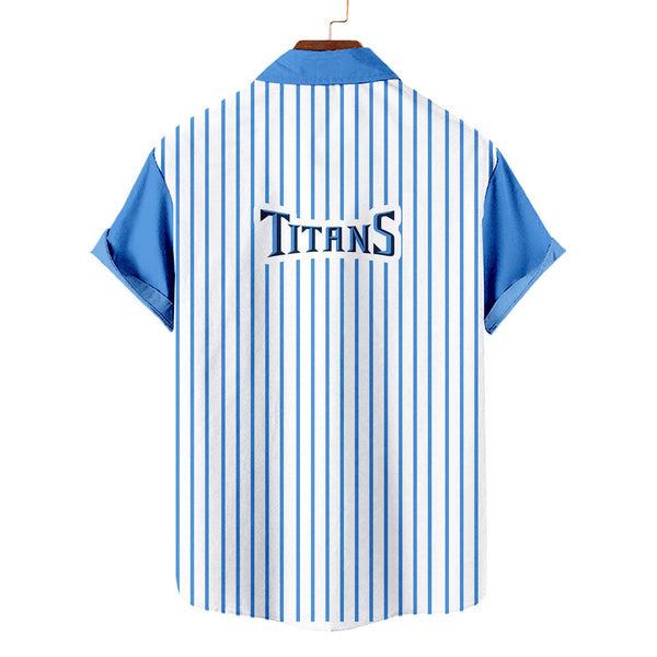 Tennessee Titans 2 (5) Personalized Hawaiian Button down shirt