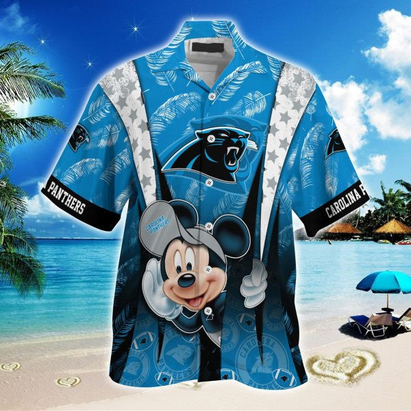 Carolina Panthers 2 (23) Personalized Hawaiian Button down shirt