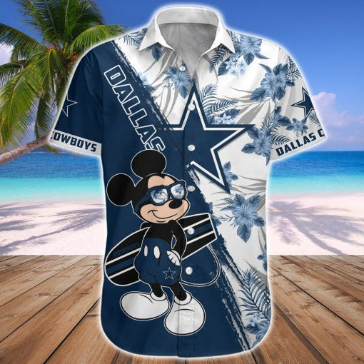 Dallas Cowboys 2 (119) Personalized Hawaiian Button down shirt