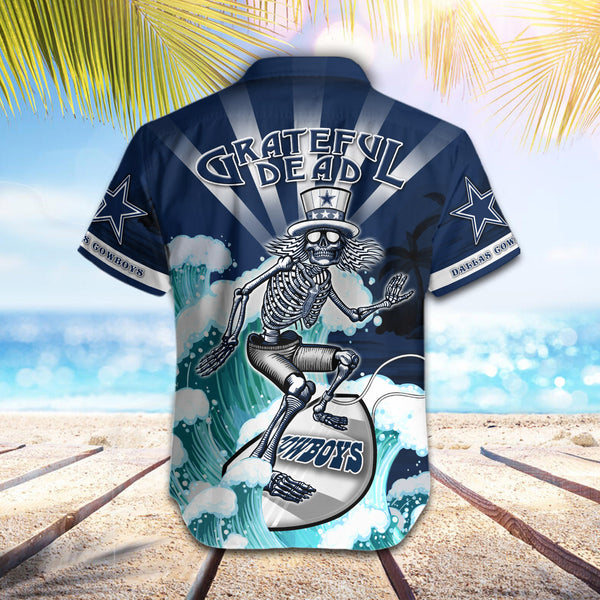 Dallas Cowboys 2 (122) Personalized Hawaiian Button down shirt