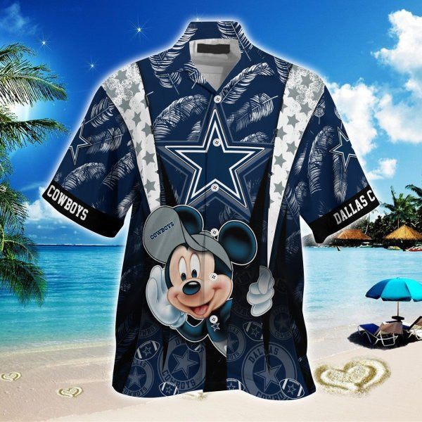 Dallas Cowboys 2 (186) Personalized Hawaiian Button down shirt