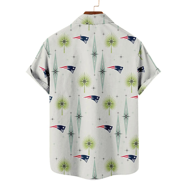 New England Patriots 2 (11) Personalized Hawaiian Button down shirt