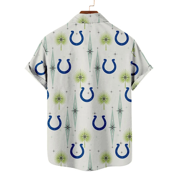 Indianapolis Colts 2 (10) Personalized Hawaiian Button down shirt