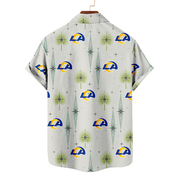 Los Angeles Rams 2 (9) Personalized Hawaiian Button down shirt