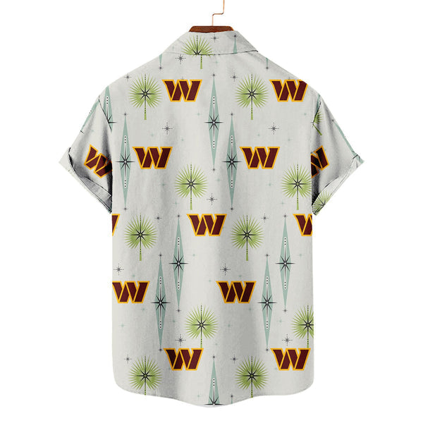 Washington Commanders 2 (13) Personalized Hawaiian Button down shirt