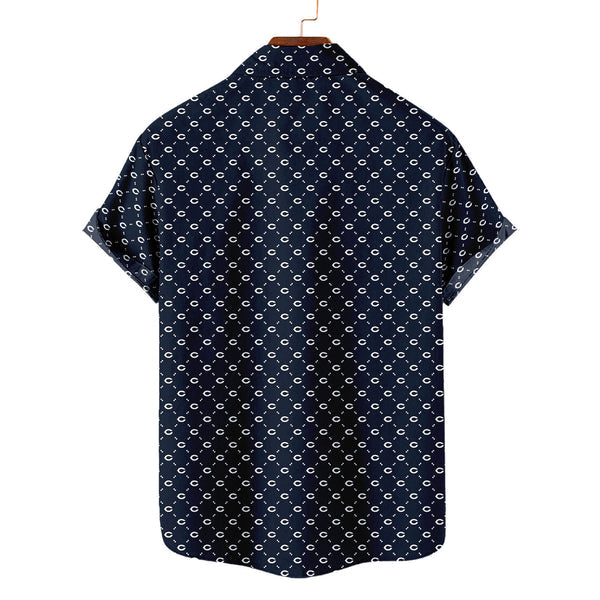Chicago Bears 2 (54) Personalized Hawaiian Button down shirt