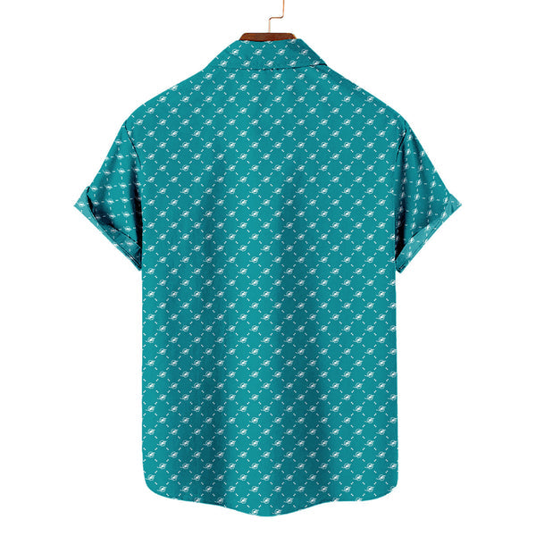 Miami Dolphins 2 (8) Personalized Hawaiian Button down shirt