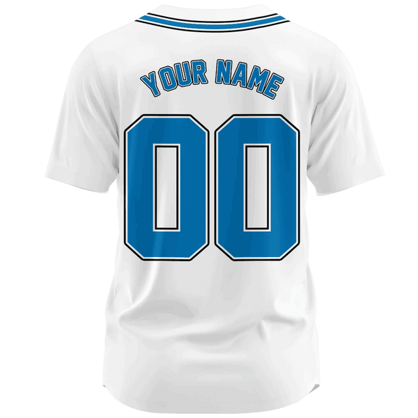Detroit Lions Personalized Baseball Jersey 050