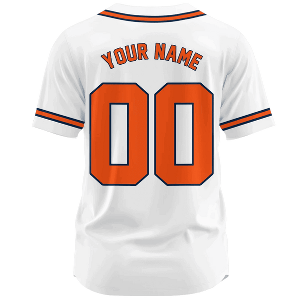 Denver Broncos Personalized Baseball Jersey 026