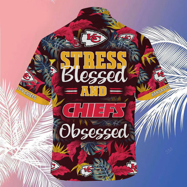 Kansas City Chiefs 2 (65) Personalized Hawaiian Button down shirt