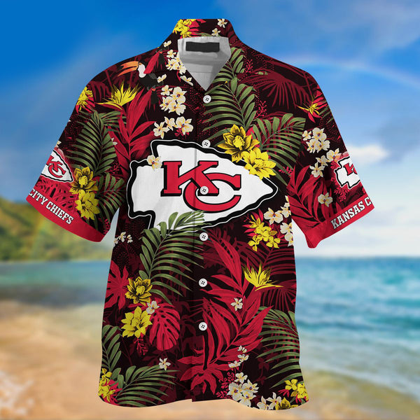 Kansas City Chiefs 2 (60) Personalized Hawaiian Button down shirt