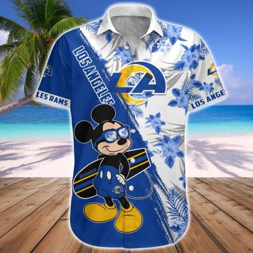 Los Angeles Rams 2 (22) Personalized Hawaiian Button down shirt