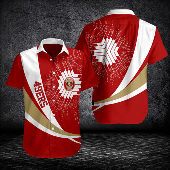 San Francisco 49ers 2 (6) Personalized Hawaiian Button down shirt