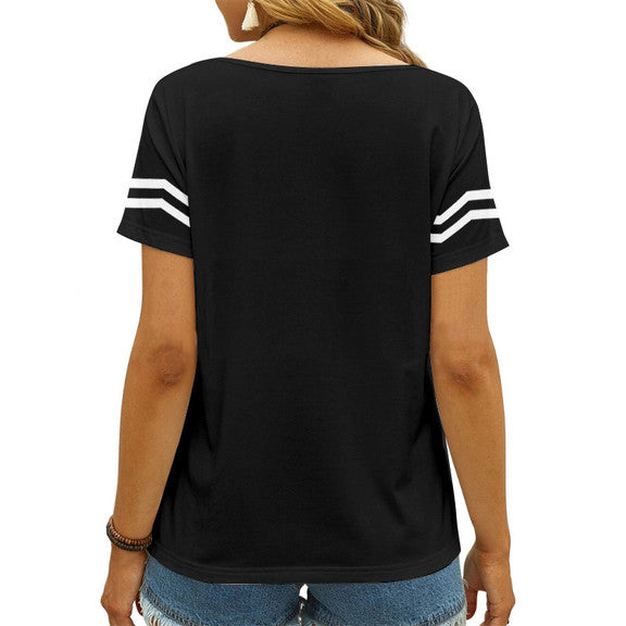 Las Vegas Raiders 1 (3) Personalized V-neck Women T-shirt