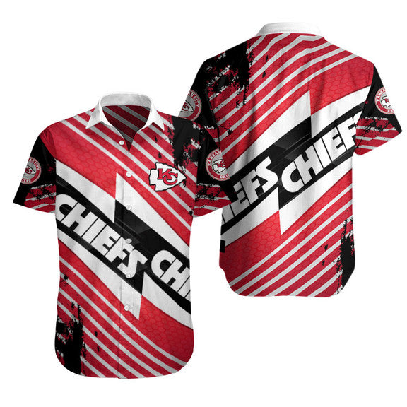 Kansas City Chiefs 2 (8) Personalized Hawaiian Button down shirt
