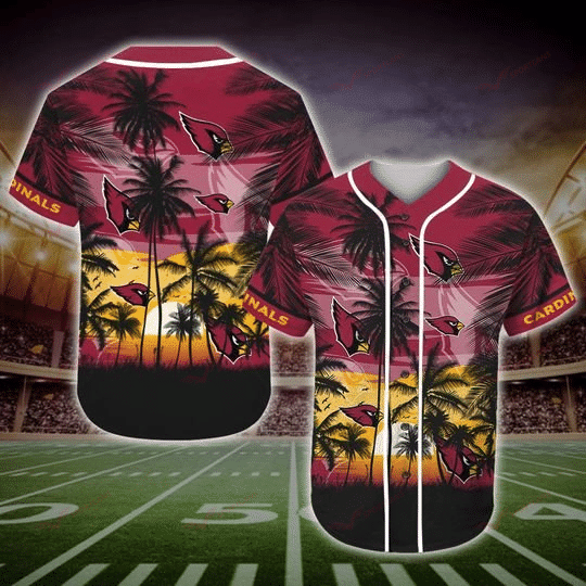 Arizona Cardinals Personalized Baseball Jersey 030