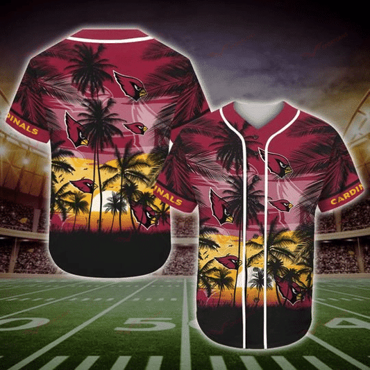 Arizona Cardinals Personalized Baseball Jersey 030