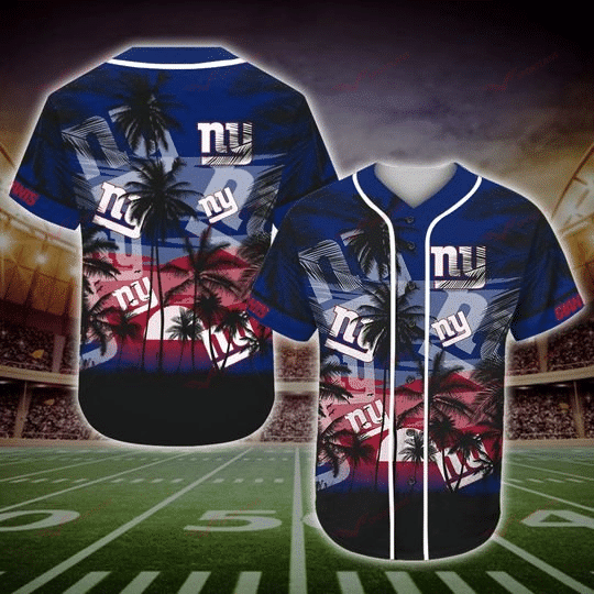 New York Giants Personalized Baseball Jersey 002
