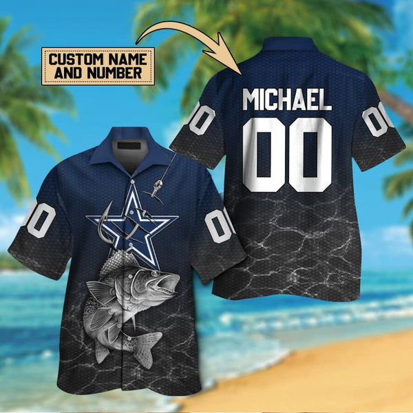 Dallas Cowboys 2 (14) Personalized Hawaiian Button down shirt