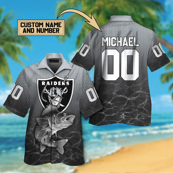 Las Vegas Raiders 2 (5) Personalized Hawaiian Button down shirt