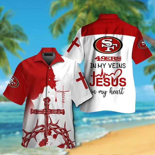 San Francisco 49ers 2 (19) Personalized Hawaiian Button down shirt