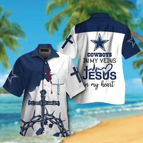 Dallas Cowboys 2 (17) Personalized Hawaiian Button down shirt
