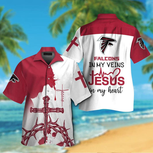 Atlanta Falcons 2 (2) Personalized Hawaiian Button down shirt