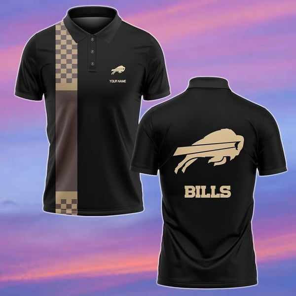 Buffalo Bills Personalized Adult Polo Shirt 002