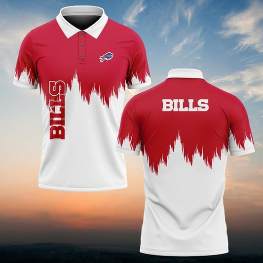 Buffalo Bills Personalized Adult Polo Shirt 009