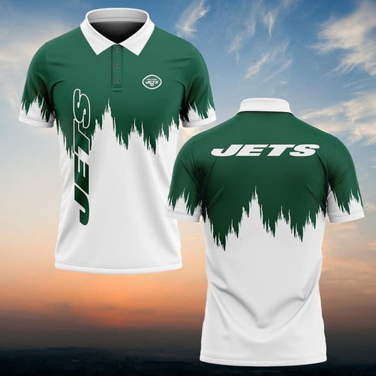 New York Jets Personalized Adult Polo Shirt 009