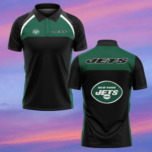 New York Jets Personalized Adult Polo Shirt 003