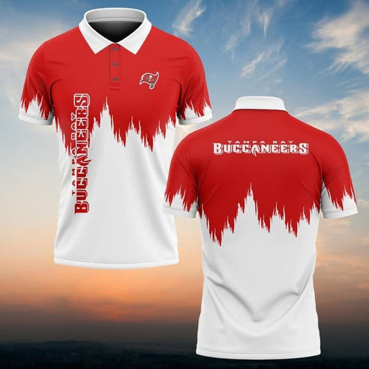 Tampa Bay Buccaneers Personalized Adult Polo Shirt 009