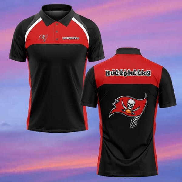 Tampa Bay Buccaneers Personalized Adult Polo Shirt 003