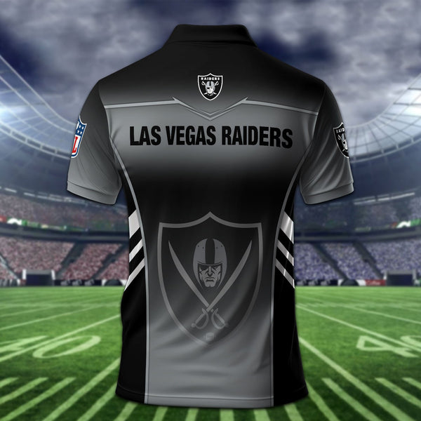 Las Vegas Raiders Personalized Adult Polo Shirt 010