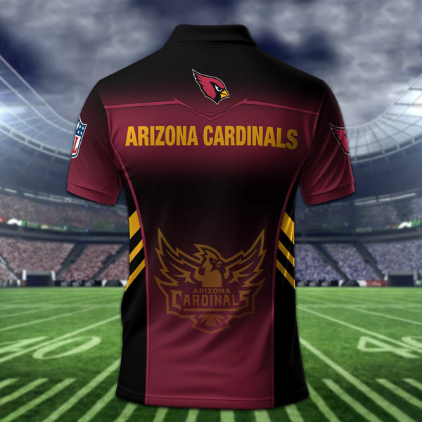 Arizona Cardinals Personalized Adult Polo Shirt 010