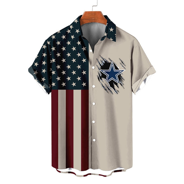 Dallas Cowboys 2 (15) Personalized Hawaiian Button down shirt