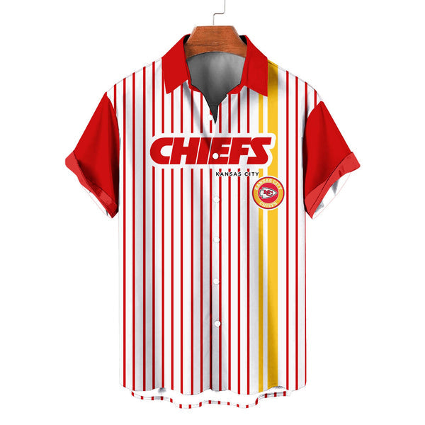 Kansas City Chiefs 2 (11) Personalized Hawaiian Button down shirt