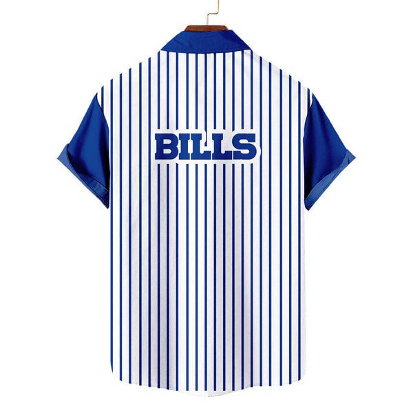 Buffalo Bills 2 (5) Personalized Hawaiian Button down shirt