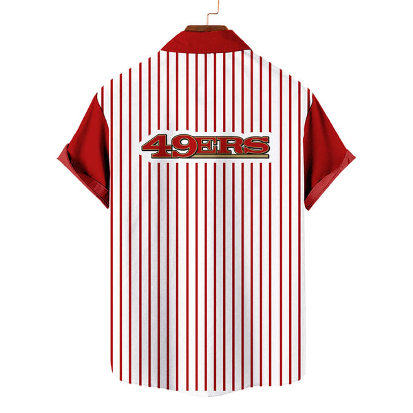 San Francisco 49ers 2 (18) Personalized Hawaiian Button down shirt
