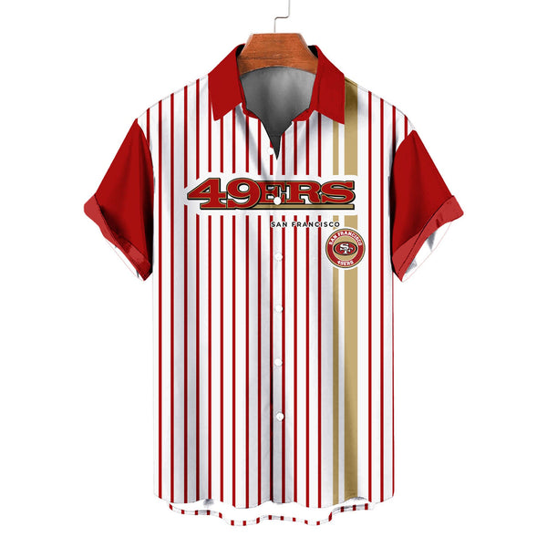 San Francisco 49ers 2 (18) Personalized Hawaiian Button down shirt