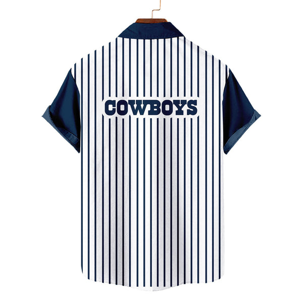 Dallas Cowboys 2 (16) Personalized Hawaiian Button down shirt