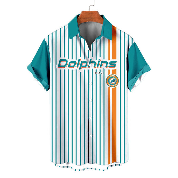 Miami Dolphins 2 (16) Personalized Hawaiian Button down shirt