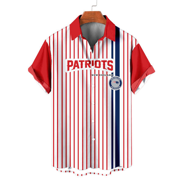 New England Patriots 2 (9) Personalized Hawaiian Button down shirt
