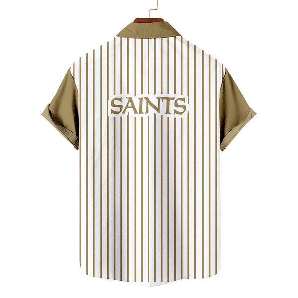 New Orleans Saints 2 (9) Personalized Hawaiian Button down shirt