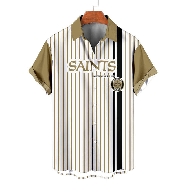 New Orleans Saints 2 (9) Personalized Hawaiian Button down shirt
