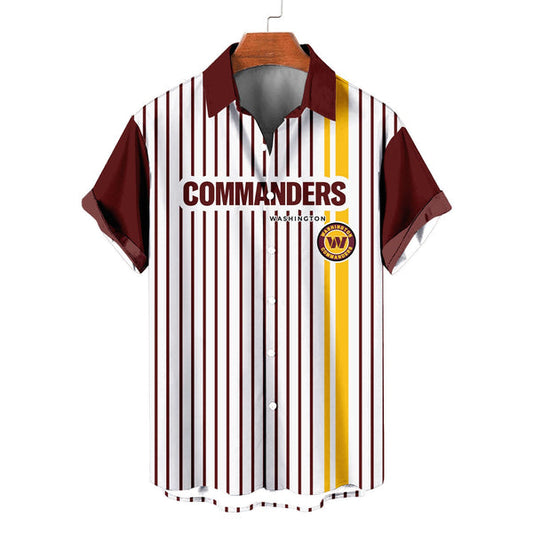 Washington Commanders 2 (12) Personalized Hawaiian Button down shirt