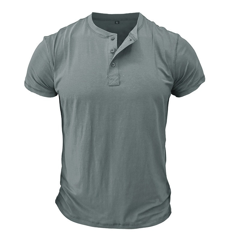 Washington Commanders Henley Short Sleeve T-Shirt Trending C004