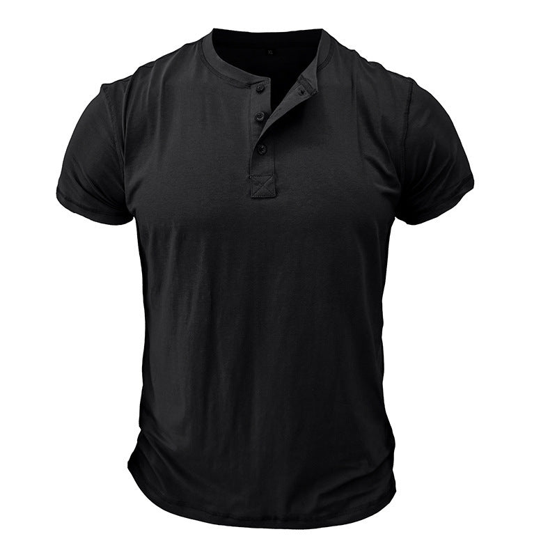 Washington Commanders Henley Short Sleeve T-Shirt Trending C004